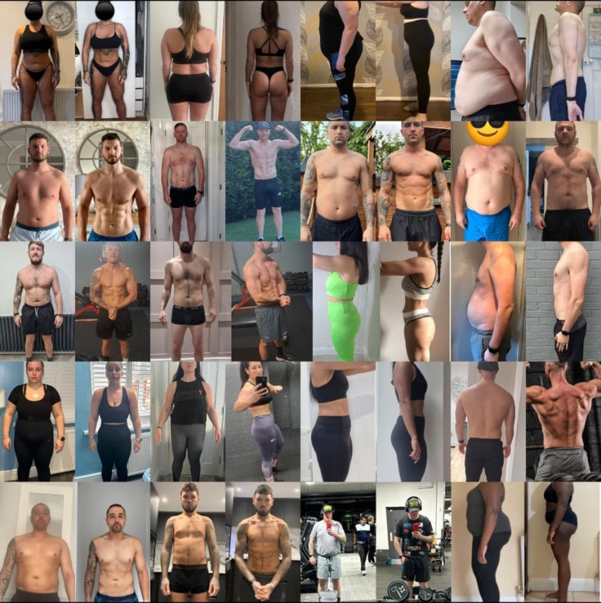 Fitness Drop client transformations